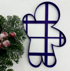 Изображение Вырубка Пряничный человек с рукой вверх, ТМ Лавка Кондитера, 24 см